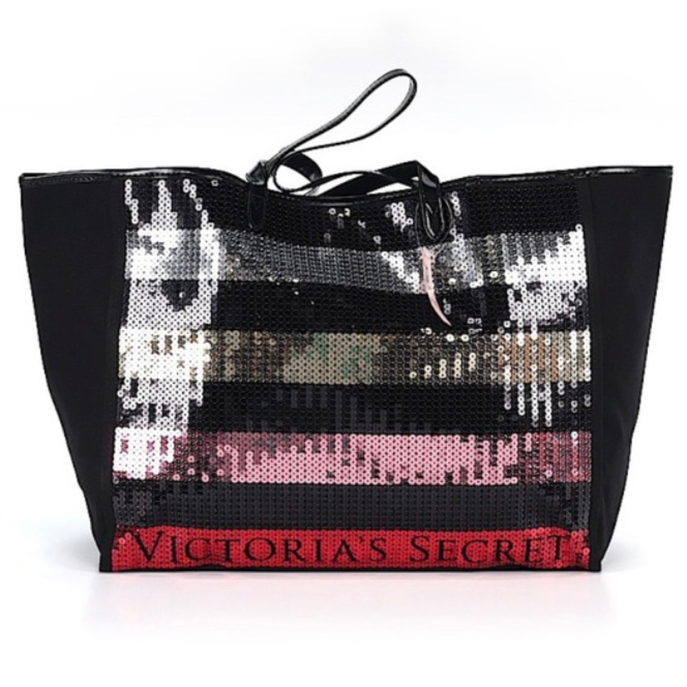 NEW victoria’s secret sequin tote
